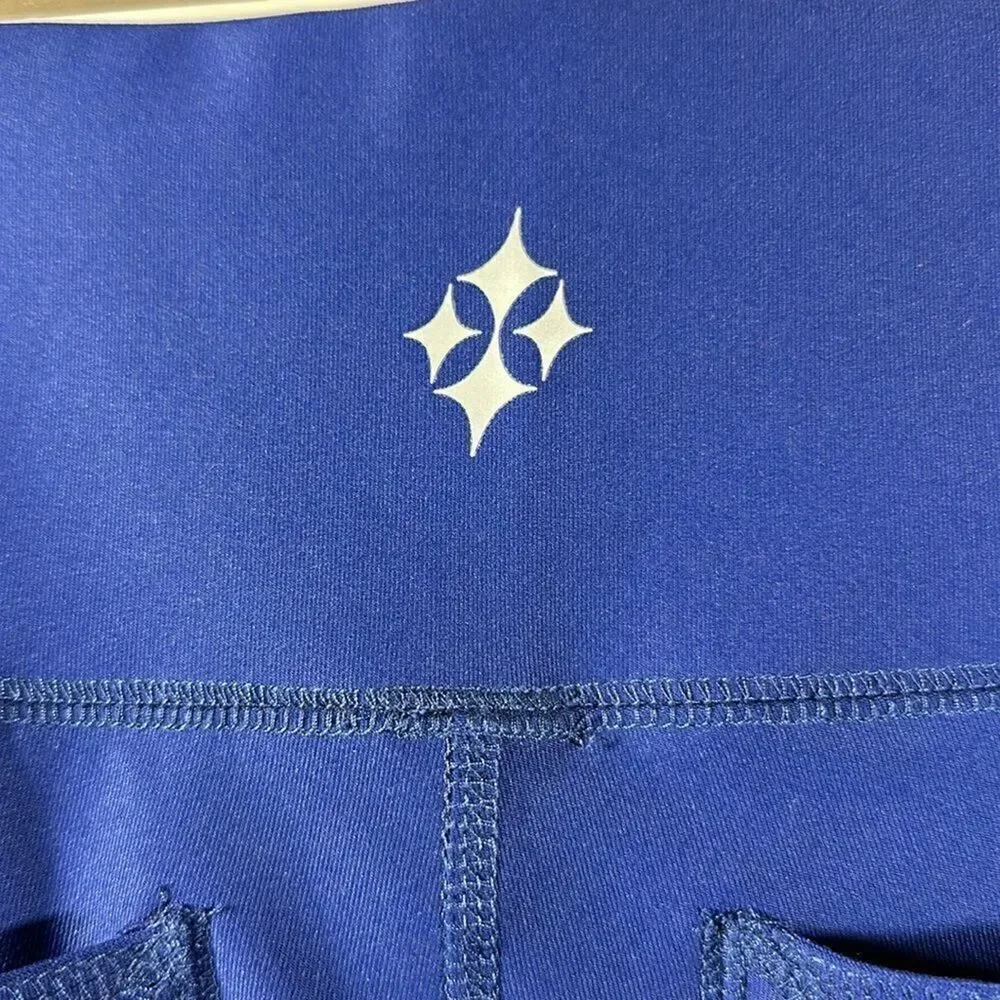 JOFIT Women's Stretch Athletic/Golf Leggings/Pants Blue Size Medium